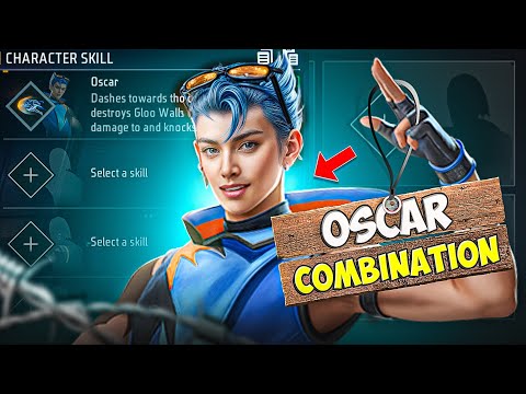 Top 3 ( Deadly ) Oscar Character skill Combination || Free fire Best character combination