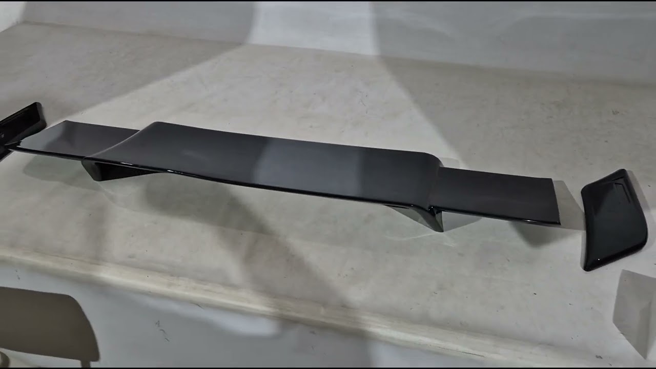 Mercedes G сlass W463 2018-2024 рр. Спойлер DPT (чорний глянець) Video 1