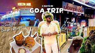 4 Days in Goa 🌴 | Cruise Life, Hidden Cafés & Must-Try Food 🍔🥥