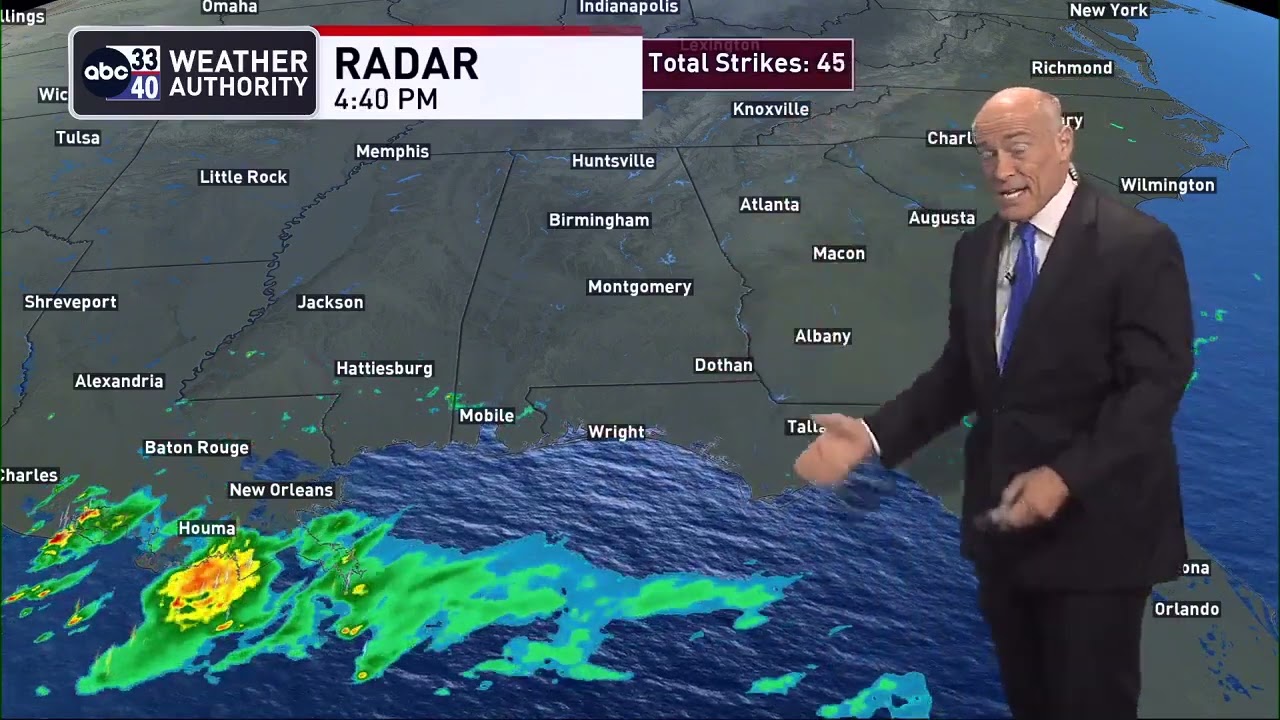 ABC 33/40 News Evening Weather Update for Tuesday, April 11, 2023