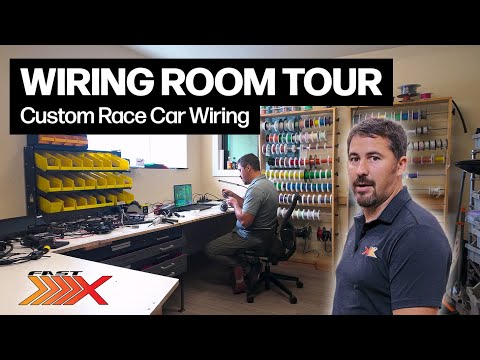 $20K MOTORSPORT WIRING ROOM TOUR | How FASTx Makes Custom Wiring for Race Cars