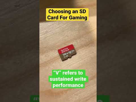 Choosing an SD Card for Gaming