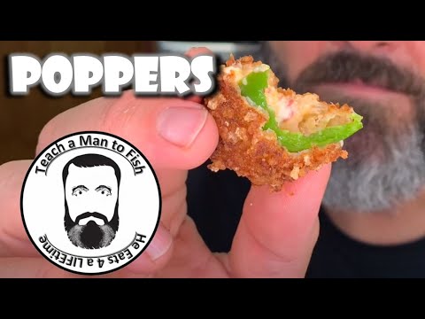 🔵 Crispy Perfect Jalapeño Popper Recipe | Harvest Jalapenos from Garden | Better than Frozen