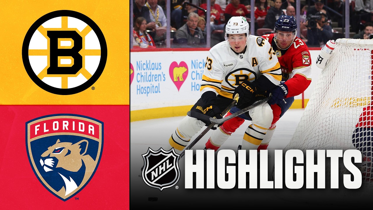4월3일 보스턴 플로리다 NHL 하이라이트