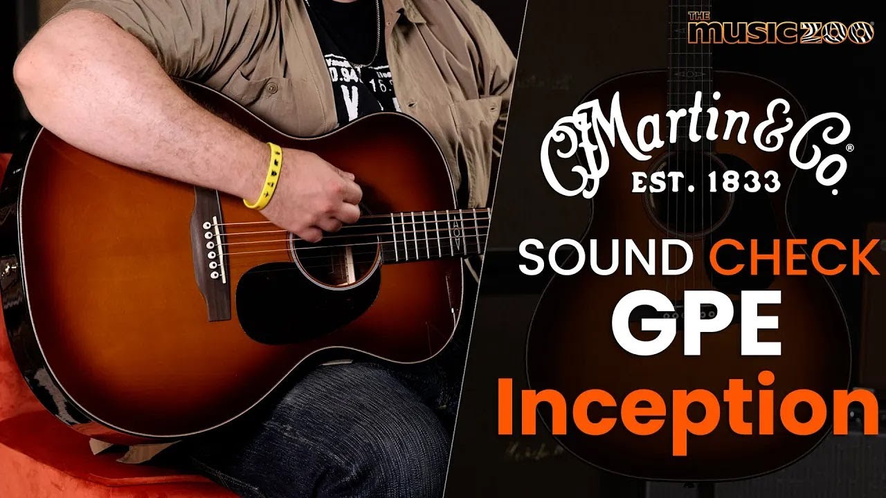 Sound Check Demo Video: Martin GPE Inception Maple! - YouTube
