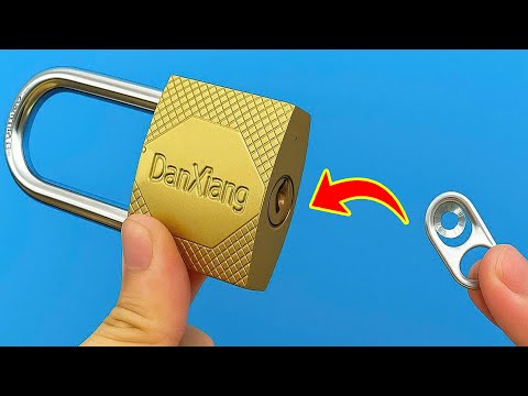 4 Crazy Ways to Open Any Lock Without a Key in 5 Seconds