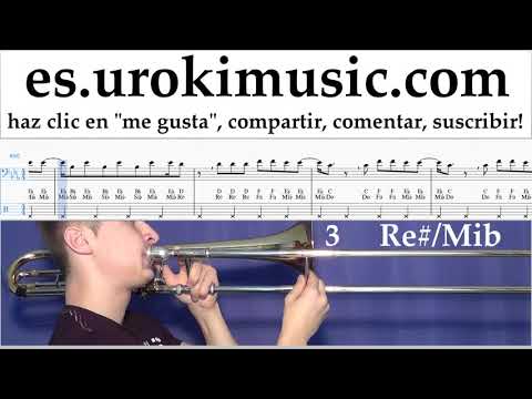 Como Tocar Trombón Reik ft. Ozuna, Wisin - Me Niego Tablatura um-a927