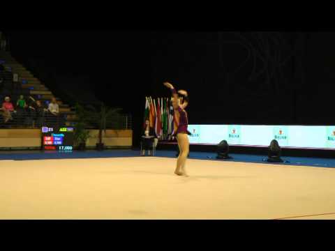 Berlin Masters 2015: Mehrkampf Ball - Angelica Kvieczynski (BRA)