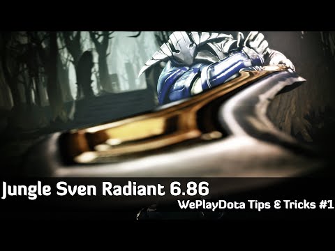 Jungle Sven Radiant 6.86 Update Patch | Dota 2 Tips & Tricks #1
