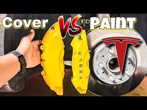 To Paint or to Cover? How to CHANGE the Color of your Brake Caliper