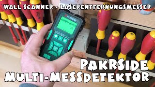 PARKSIDE® Multi-Messdetektor mit Laserentfernungsmesser GRS PMME 5 A1