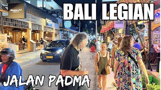 Travel vlog - Exploring Bali's Vibrant Nightlife: Legian Street Walking Tour