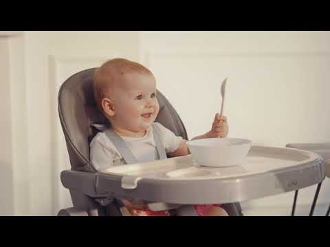 Lionelo Cora Plus - krzesełko do karmienia z funkcją bujaczka