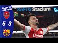 Arsenal vs Barcelona 5 3 Hіghlіghts & All Goals  Club Friendly 2023