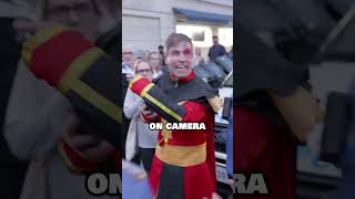 He got emotional