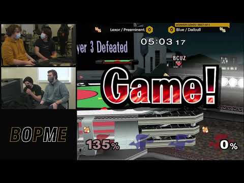 BOPME 23 - Doubles Winners Finals - lexor/Preeminent vs Blue/Dalbull
