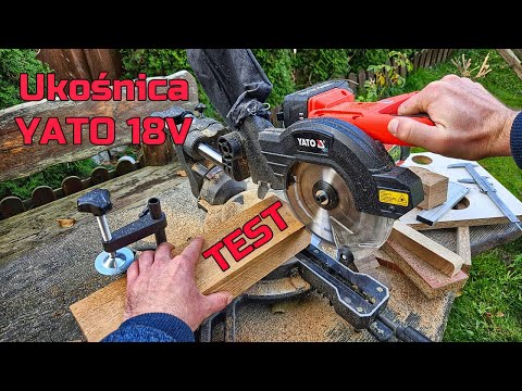 Акумуляторна торцьова пила YATO 18В, диск 185/30мм, без акумулятора Акумуляторна торцьова пила YATO 18В, диск 185/30мм, без акумулятора