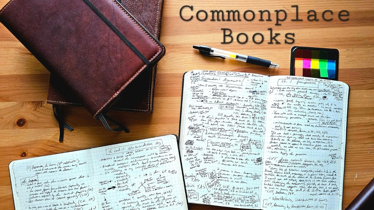 How I Actually Use My Commonplace Books