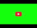 3D Like+Share+Subscribe Button Green Screen   No Copyright Animated Green Screen   4K