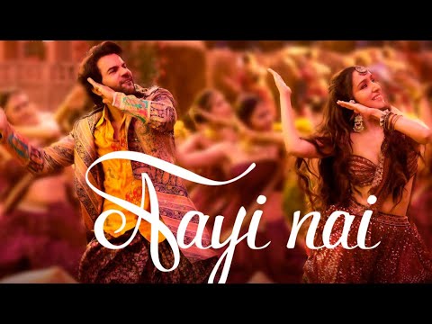 Aayi nahi - Stree 2 | Shradha Kapoor | Rajkumar Rao | Sachin - Jigar | Pawan Singh, Divya,Simran