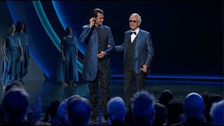 Andrea Bocelli &amp; Matteo Bocelli &#39;Time to Say Goodbye&#39; 2024 Oscars