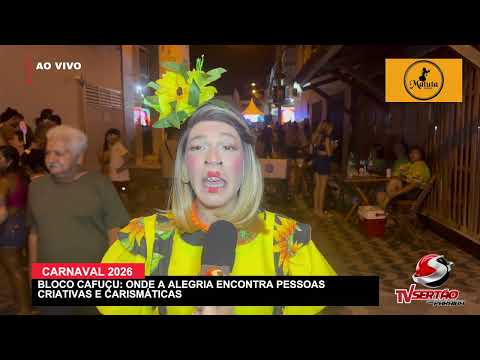 Bloco Cafuçu une criatividade e tradição em desfile marcante no Carnaval de Cajazeiras