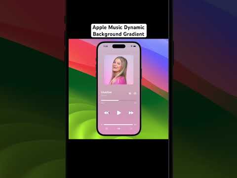 Apple Music Style Dynamic Image Background Gradient Using SwiftUI thumbnail