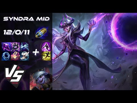 MID Syndra vs Tristana - EU Challenger Patch 25.S1.6