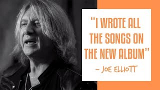 Joe Elliott wrote all the songs on new Down &#39;n&#39; Outz album