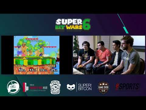 Sig + Gameboy Jr vs Arby + Flux - WF - Melee Doubles - Super Bit Wars 6