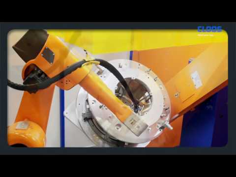 07 2 360 drc dönen 2 istasyon pozisyonerli 3 Robotlu, OTOMATİK YÜKLEME & BOŞALTMALI Kaynak Sistemi