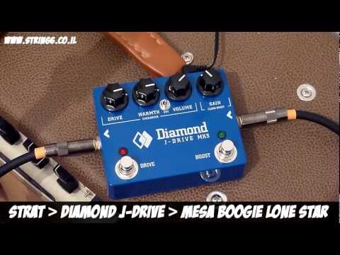 Diamond Pedals J-Drive MK3 Overdrive  with Pedal Strat