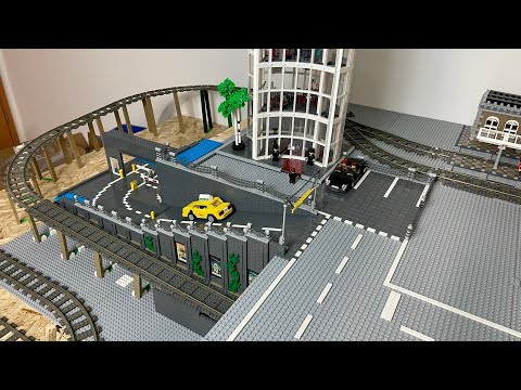 Bau einer Lego Stadt Teil 165. - Geheimdienst-Parkplatz