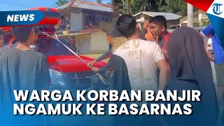 VIRAL Aksi Emak-emak Korban Banjir Sumatera, Ngamuk Ke Basarnas Gegara Merasa Diabaikan