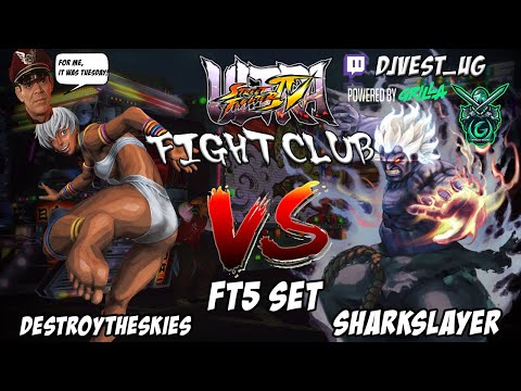USF4 Fight Club Exhibition Series - DestroytheSkies VS Shark Slayer FT5 Set