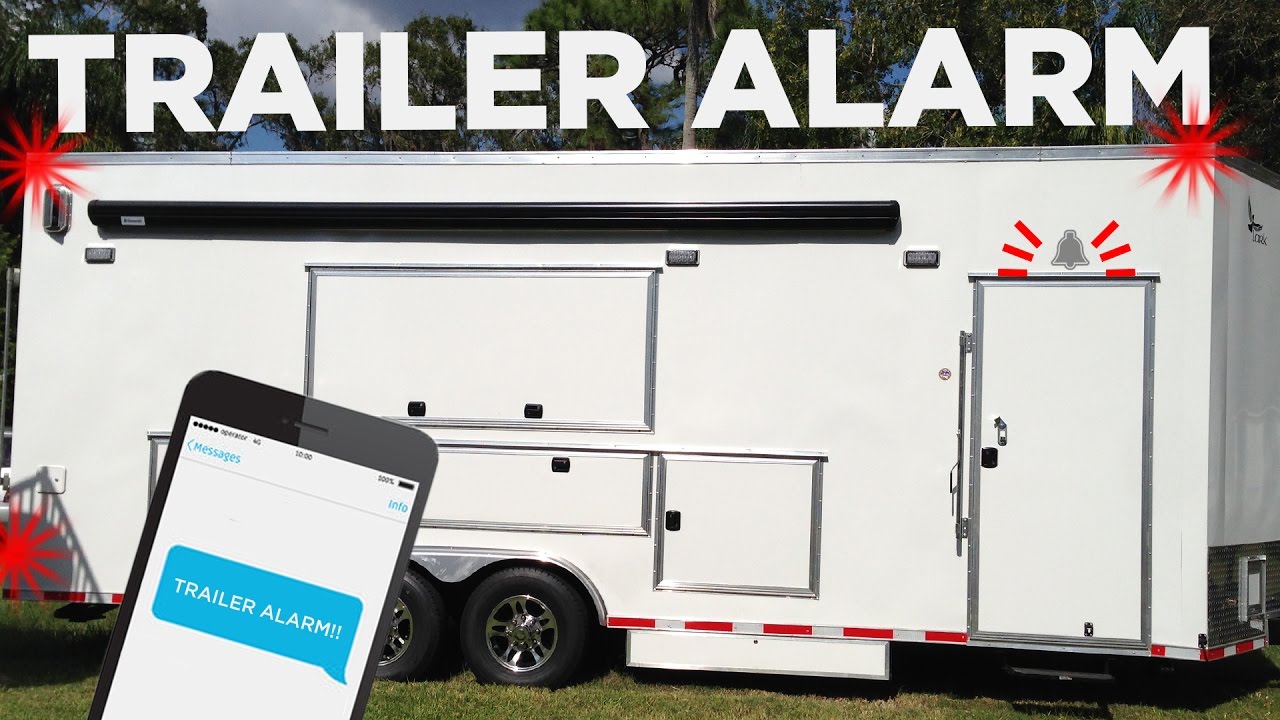 Can Your Trailer Alarm Do This?  Our Plan for Keeping the Workshop Secure