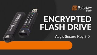 Encrypted flash drive - Apricorn Aegis Secure Key 3.0