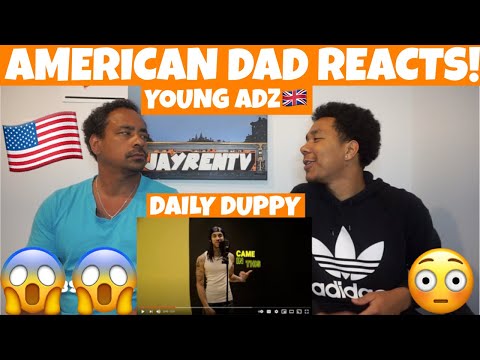 Young Adz - Daily Duppy | GRM Daily *AMERICAN DAD REACTS 🇺🇸 *