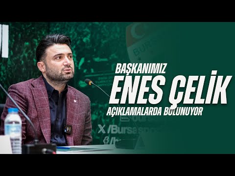 Başkanımız Enes Çelik Açıklamalarda Bulunuyor