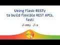 Image from Using Flask-RESTy to build flexible REST APIs, fast!
