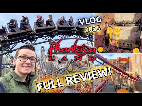 The BEST Theme Park in GERMANY?!? - Phantasialand Vlog - November 2025