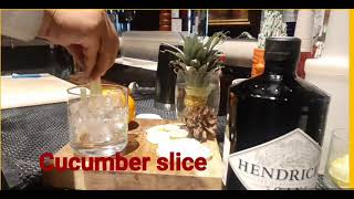 Hendricks Gin Cocktail || Hendricks with Cucumber Cocktail ||NB CRUISER