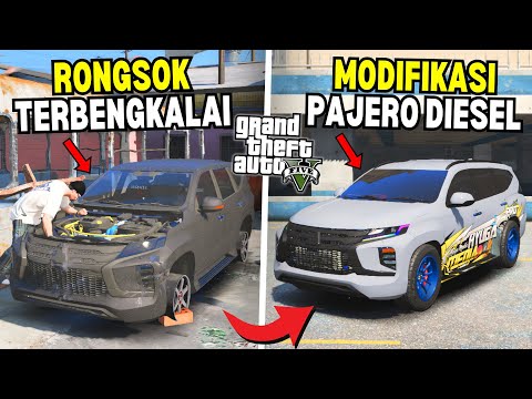 Aku Menemukan Mobil Pajero Langka Rongsok Terbengkalai di Tengah Kota - GTA 5 MOD