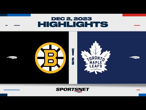 NHL Highlights | Bruins vs. Hurricanes - December 2, 2023