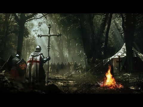 Gregorian Chants 432Hz -  Night Forest Ambience