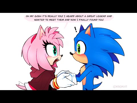 Фильм Соник встречает Эми - Соник x Эми (Sonamy) Comic Dub Comp