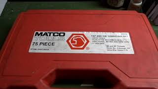MATCO Re-thread kit Vs. 75 Piece Tap and Die Kit