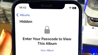 ANY iPhone How To Lock Hidden Photos!