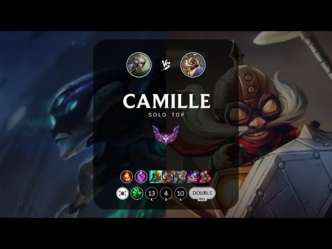 Camille Top vs Corki - KR Master Patch 13.8