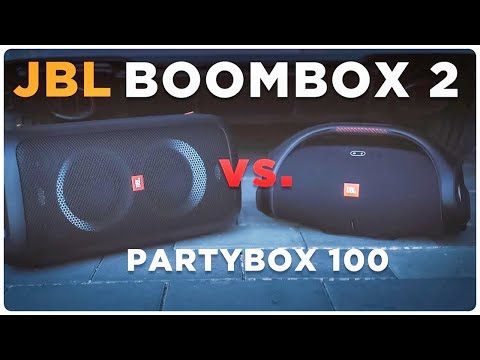 JBL Boombox 2 vs. Partybox 100 | Besser für weniger Geld? | 2020 | deutsch